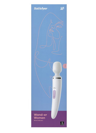 Wand vibromasseur XXL blanc Satisfyer - CC5972320020